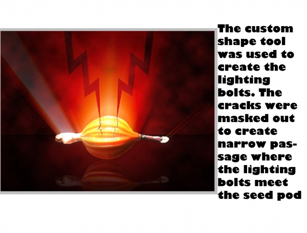 Creation of Explosive pod: Step 6
